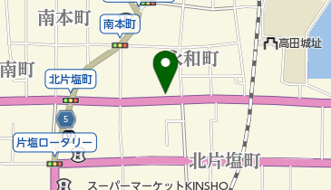 八王子神社の地図画像