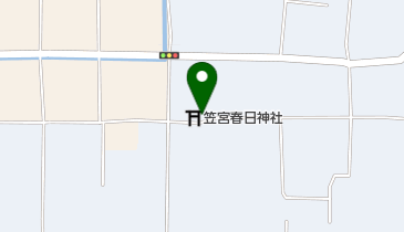 笠宮春日神社の地図画像
