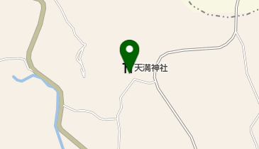 天満神社の地図画像