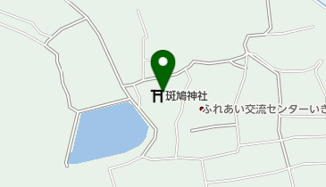 斑鳩神社の地図画像