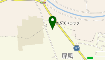 杵築神社の地図画像