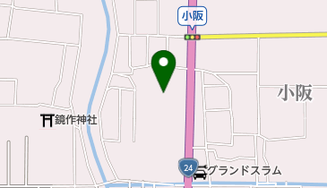 鏡作麻気神社の地図画像