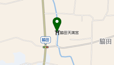 脇田神社の地図画像