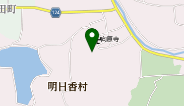 甘樫坐神社の地図画像