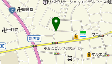 稲荷神社の地図画像