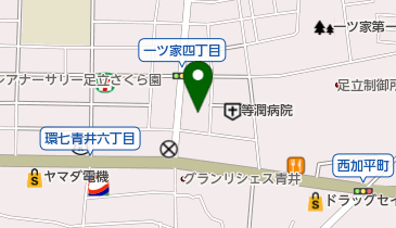 稲荷神社の地図画像