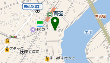 稲荷神社の地図画像