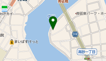 八幡神社の地図画像