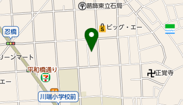 諏訪神社の地図画像