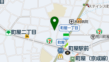 稲荷神社の地図画像