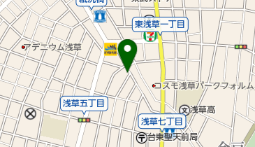稲荷神社の地図画像