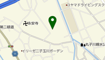 氷川神社の地図画像