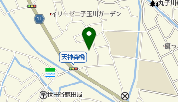 天神社の地図画像