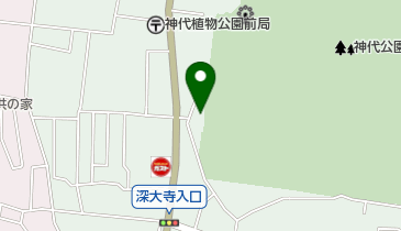 北野神社の地図画像