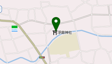 浮島神社の地図画像