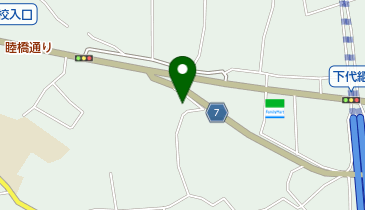 白瀧神社の地図画像