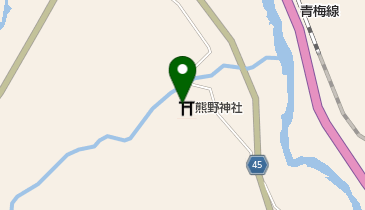 日月神社の地図画像