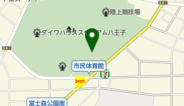 浅間神社の地図画像