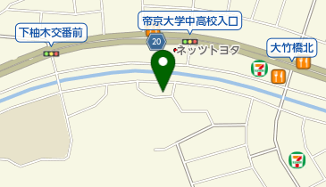 浅間神社の地図画像