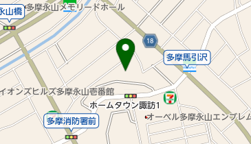 諏訪神社の地図画像
