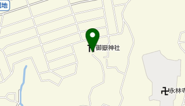 御嶽神社の地図画像