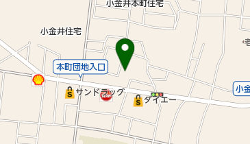 稲荷神社の地図画像
