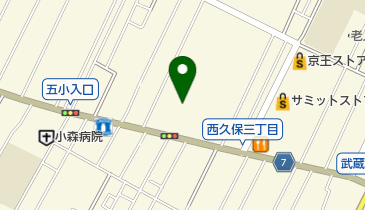 稲荷神社の地図画像