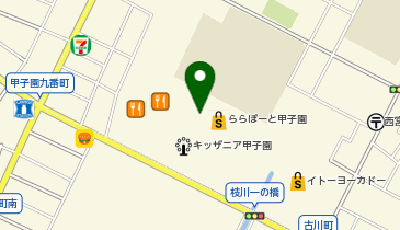 ドラゴンスター ららぽーと甲子園店の地図画像