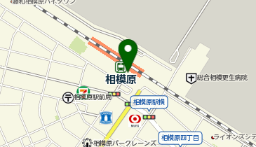 保険クリニック セレオ相模原店の地図画像