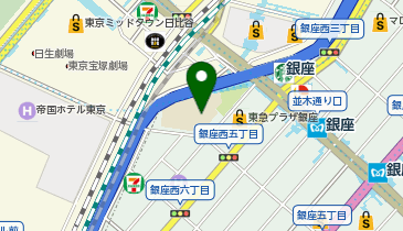 銀座玄武堂 GINZA FIVE店の地図画像