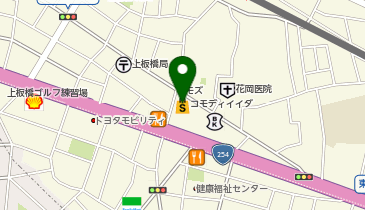 DAISO(ダイソー) コモディイイダ上板橋店の地図画像