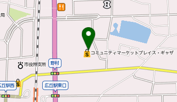 保険クリニック GAZA広丘店の地図画像