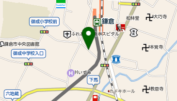 水平線ギャラリーの地図画像