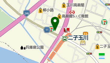 ORBITAL(オービタル) 二子玉川店の地図画像