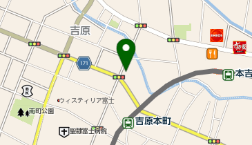 元祖豚丼屋TONTON(トントン) 富士吉原店の地図画像