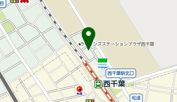 麺将 松風の地図画像