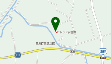 安曇野わさび田湧水群の地図画像