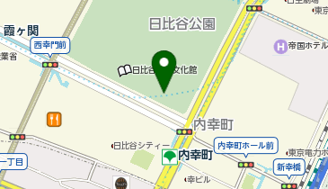 市政会館の地図画像