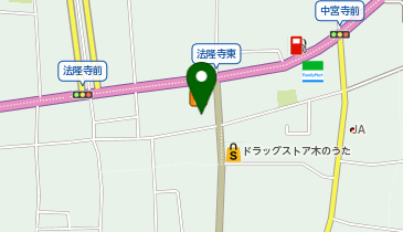 天鳳 斑鳩店の地図画像