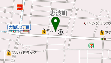 シーガル 大和町店の地図画像
