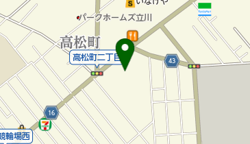 クレア動物病院の地図画像