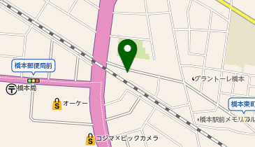 医療法人社団おおぞら会 つばさクリニック 橋本の地図画像
