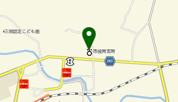 みま町コスモス畑の地図画像