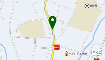 餃子の雪松 裾野店の地図画像