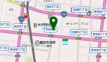 パーソナルトレーニングジム姿 豊田店の地図画像
