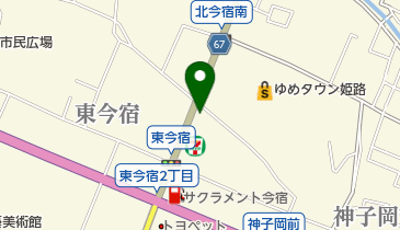 シラサギサイクルの地図画像
