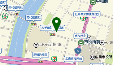 広島リフォーム相談カウンターの地図画像