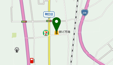 鮮ど市場 荒尾店の地図画像