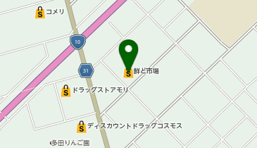 鮮ど市場 たかお店の地図画像