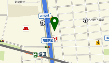 KOHAKU 堀田店の地図画像